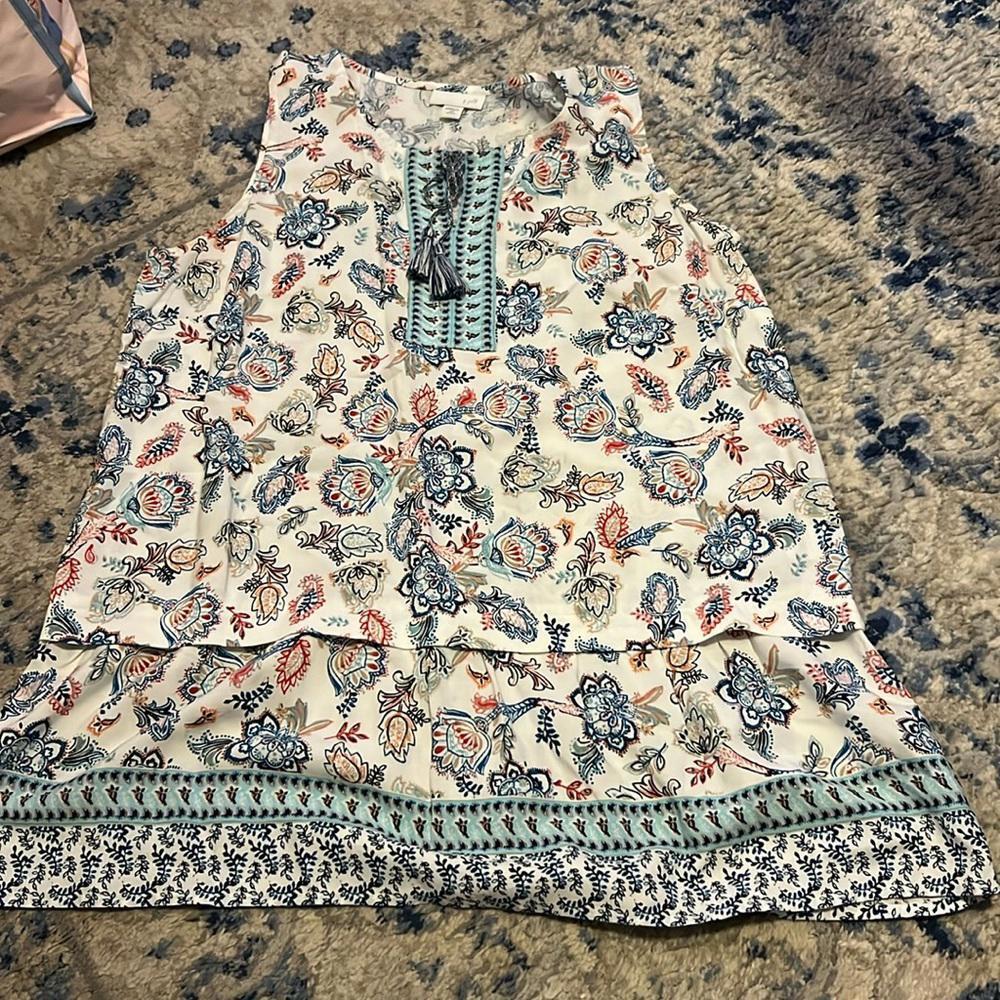 EUC J Jill Petite XS Tunic Top